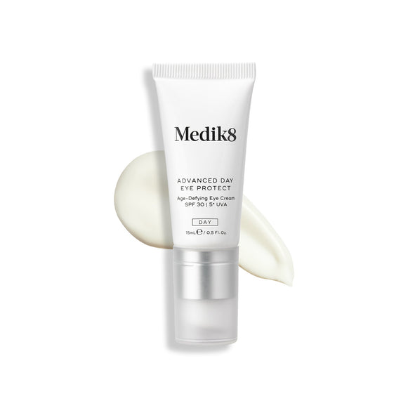Tuba očného krému Medik8 Advanced Day Eye Protect s ochranným faktorom SPF 30.-33